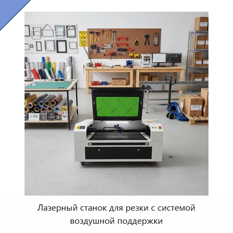 Лазерный станок для резки с системой воздушной поддержки