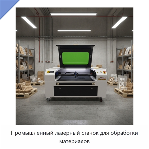 Промышленный лазерный станок для обработки материалов