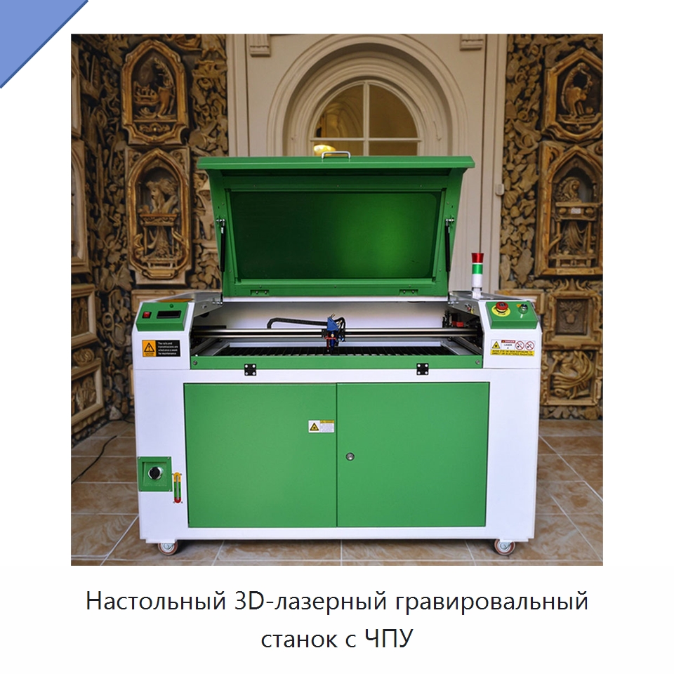 Настольный 3D-лазерный гравировальный станок с ЧПУ — Лазерные гравировальные станки