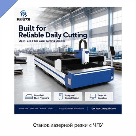 Станок лазерной резки с ЧПУ