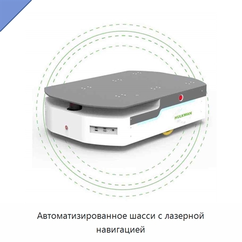 Автоматизированное шасси с лазерной навигацией