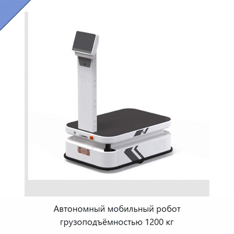 Автономный мобильный робот грузоподъёмностью 1200 кг