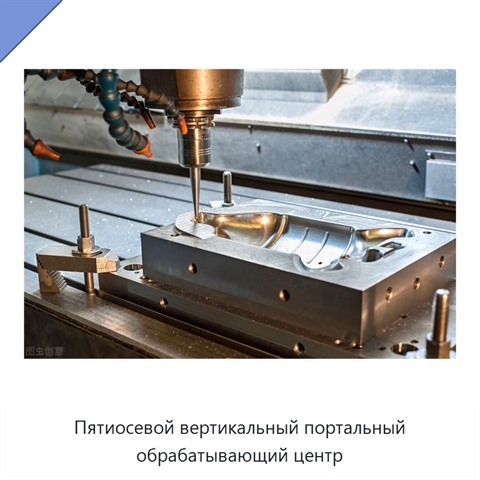 Пятиосевой вертикальный портальный обрабатывающий центр