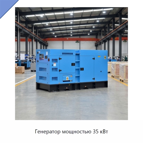 Генератор мощностью 35 кВт