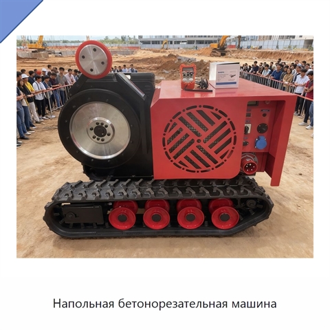 Напольная бетонорезательная машина