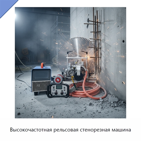 Высокочастотная рельсовая стенорезная машина