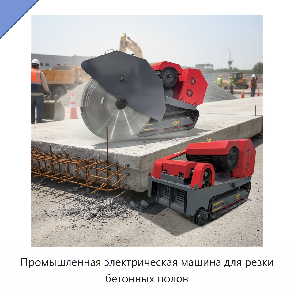 Промышленная электрическая машина для резки бетонных полов — Электропилы