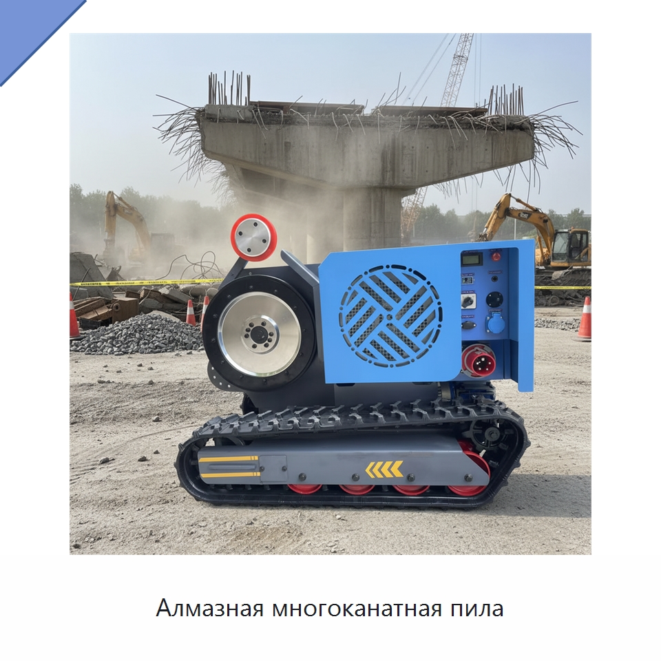 Алмазная многоканатная пила — Электропилы
