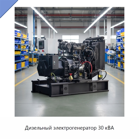 Дизельный электрогенератор 30 кВА