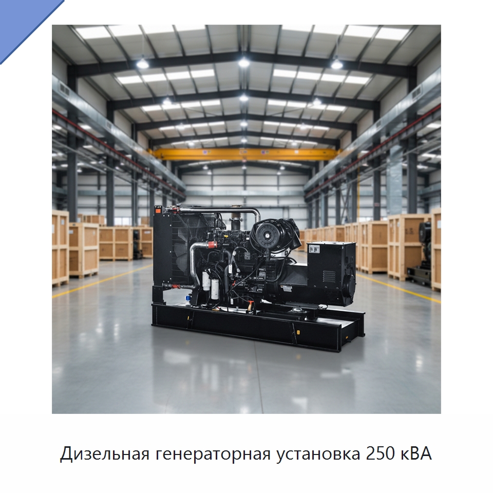 Дизельная генераторная установка 250 кВА — Дизельные генераторы