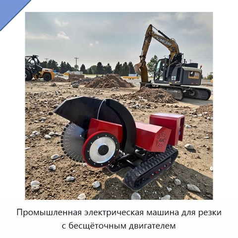 Промышленная электрическая машина для резки с бесщёточным двигателем