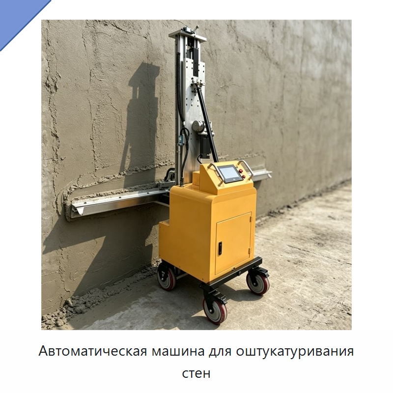Автоматическая машина для оштукатуривания стен — Штукатурные машины