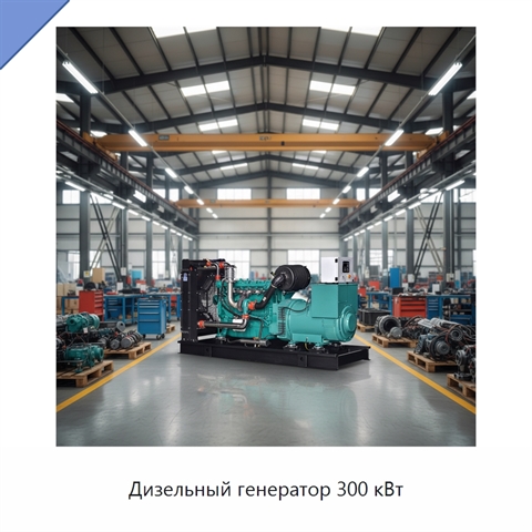 Дизельный генератор 300 кВт