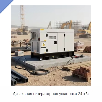 Дизельная генераторная установка 24 кВт — Дизельные генераторы