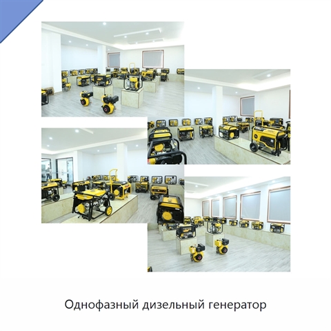 Однофазный дизельный генератор