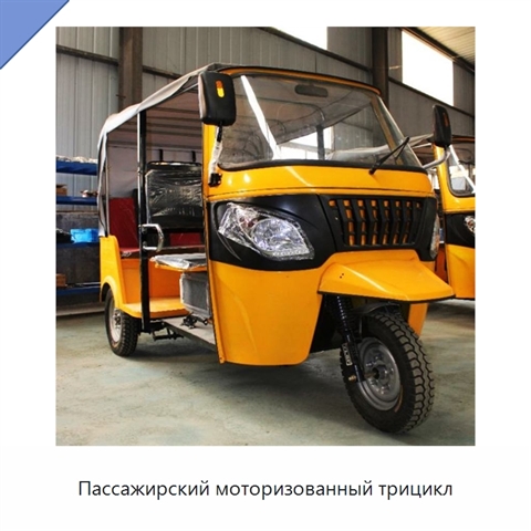 Пассажирский моторизованный трицикл