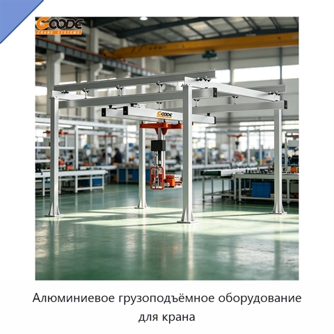 Алюминиевое грузоподъёмное оборудование для крана