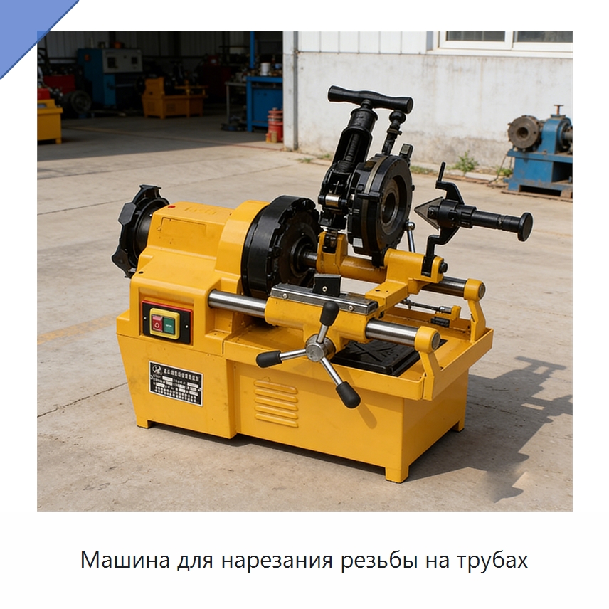 Машина для нарезания резьбы на трубах — Металлоформовочное оборудование