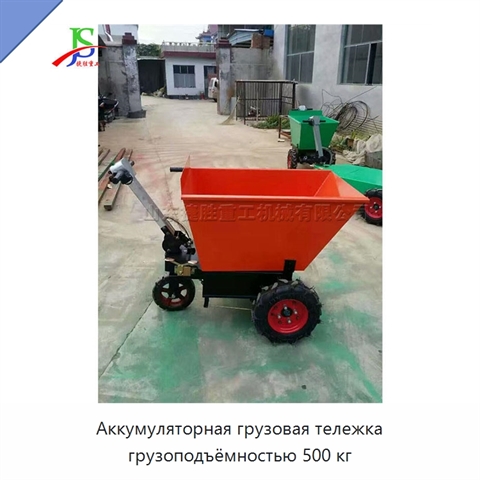 Аккумуляторная грузовая тележка грузоподъёмностью 500 кг