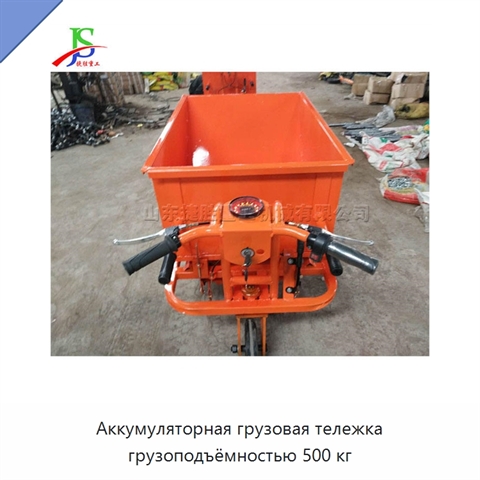 Аккумуляторная грузовая тележка грузоподъёмностью 500 кг