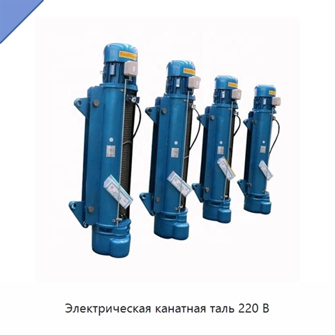 Электрическая канатная таль 220 В