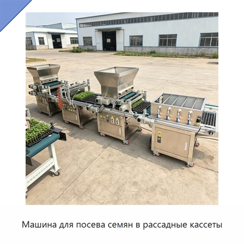 Машина для посева семян в рассадные кассеты