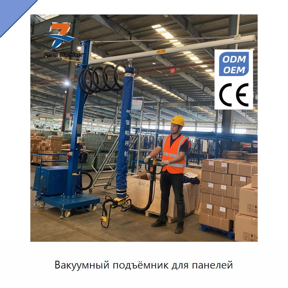 Вакуумный подъёмник для панелей — Вакуумные грузозахваты