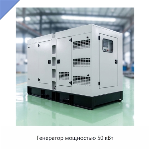 Генератор мощностью 50 кВт