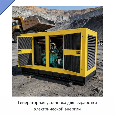 Генераторная установка для выработки электрической энергии