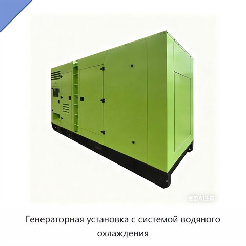 Генераторная установка с системой водяного охлаждения