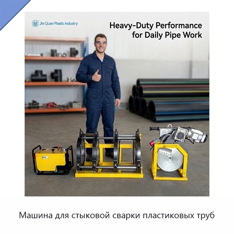 Машина для стыковой сварки пластиковых труб