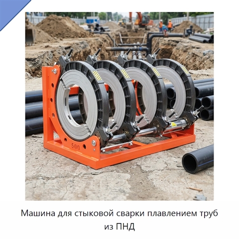 Машина для стыковой сварки плавлением труб из ПНД