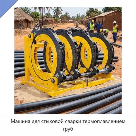 Машина для стыковой сварки термоплавлением труб