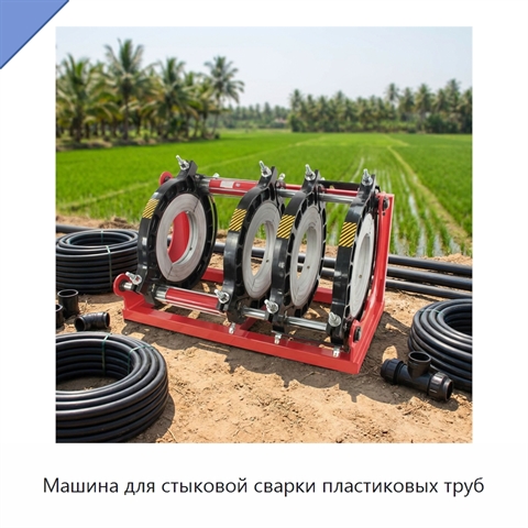 Машина для стыковой сварки пластиковых труб