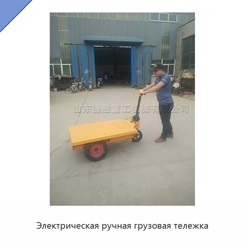Электрическая ручная грузовая тележка