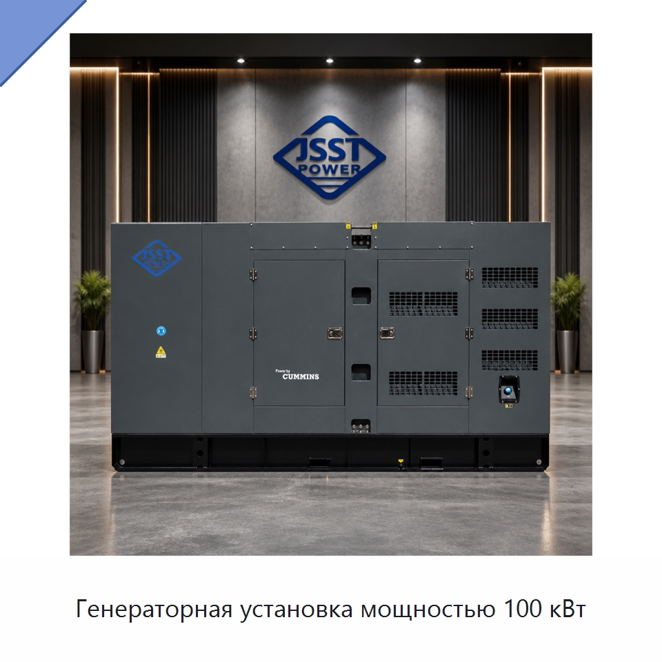 Генераторная установка мощностью 100 кВт — Дизельные генераторы