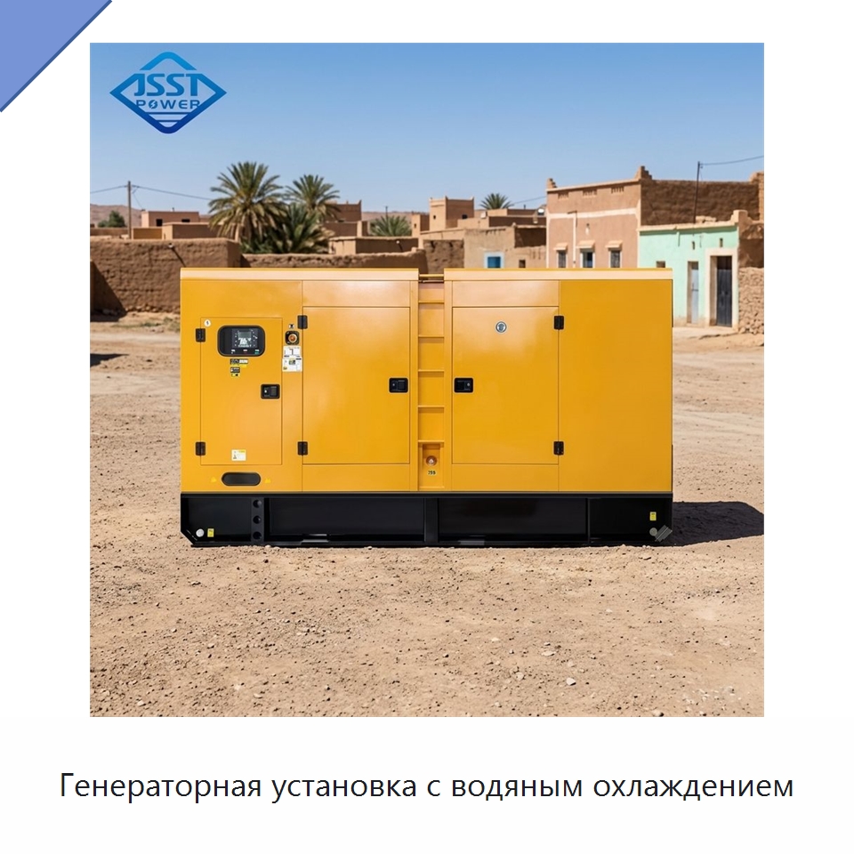 Генераторная установка с водяным охлаждением — Дизельные генераторы