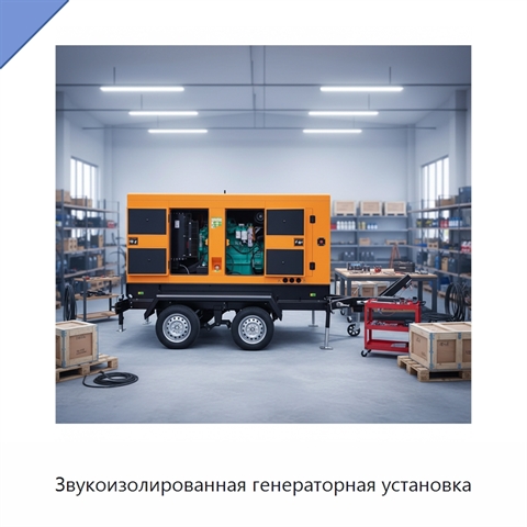 Звукоизолированная генераторная установка