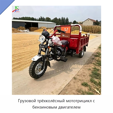 Грузовой трёхколёсный мототрицикл с бензиновым двигателем