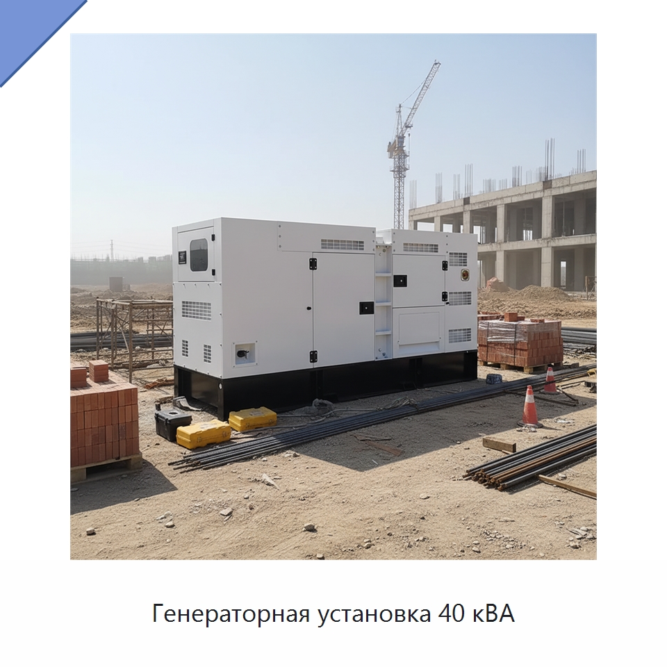 Генераторная установка 40 кВА — Дизельные генераторы