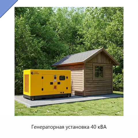 Генераторная установка 40 кВА