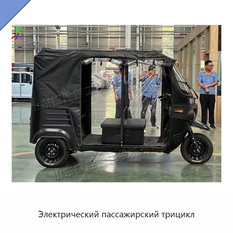Электрический пассажирский трицикл