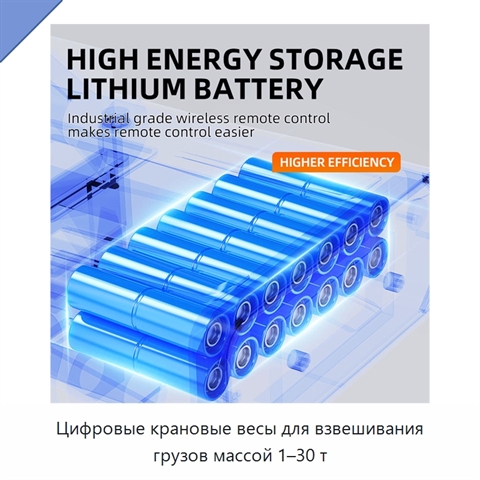 Цифровые крановые весы для взвешивания грузов массой 1–30 т