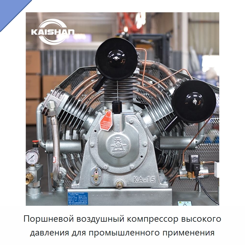 Поршневой воздушный компрессор высокого давления для промышленного применения — Промышленные компрессоры