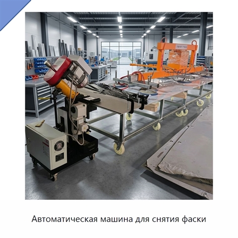 Автоматическая машина для снятия фаски