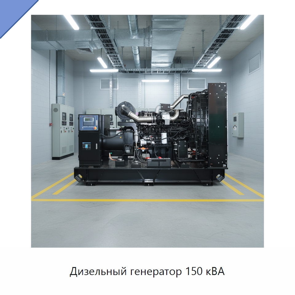 Дизельный генератор 150 кВА — Дизельные генераторы