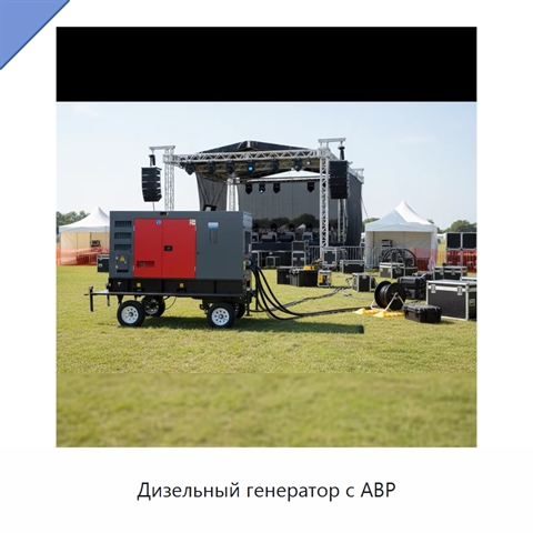 Дизельный генератор с АВР