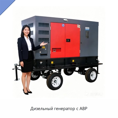 Дизельный генератор с АВР