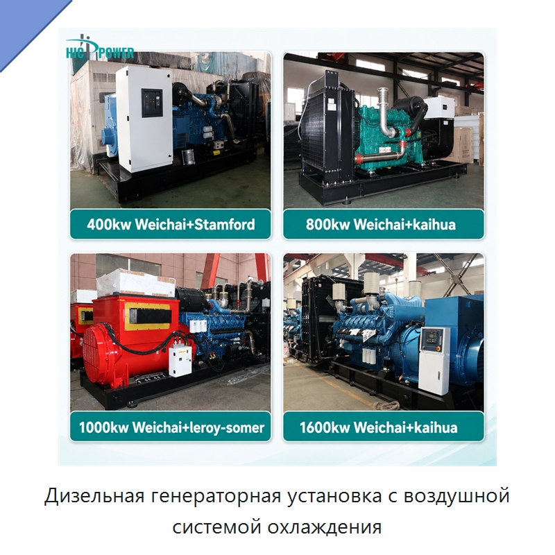 Дизельная генераторная установка с воздушной системой охлаждения — Дизельные генераторы