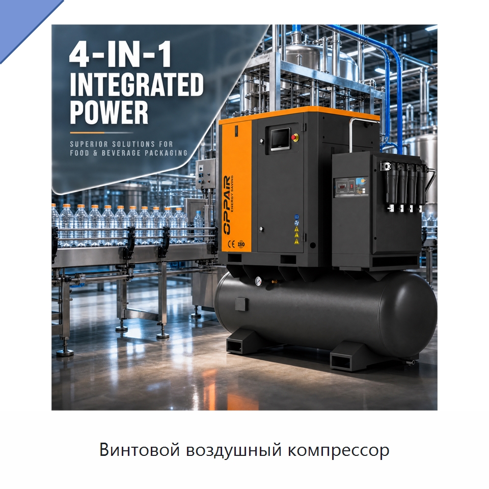Винтовой воздушный компрессор — Промышленные компрессоры